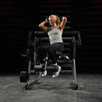 Plate-Loaded Abdominal Oblique Crunch