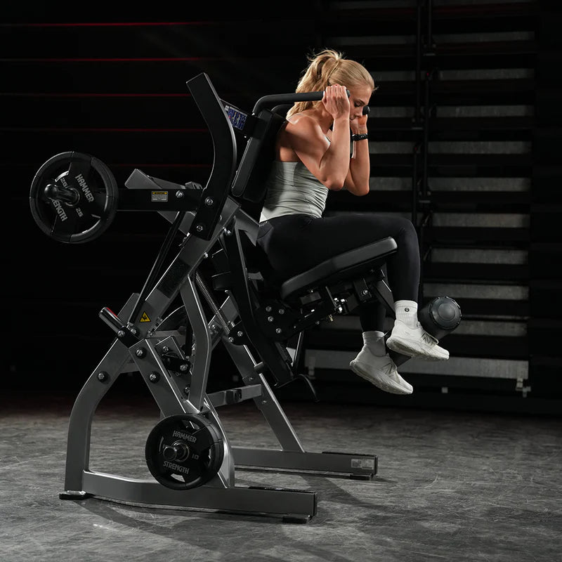 Plate-Loaded Abdominal Oblique Crunch