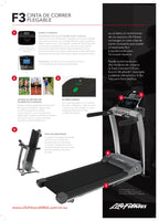Trotadora Plegable F3 GO